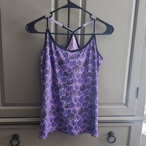 Champion razorback tank top with built in bra size medium